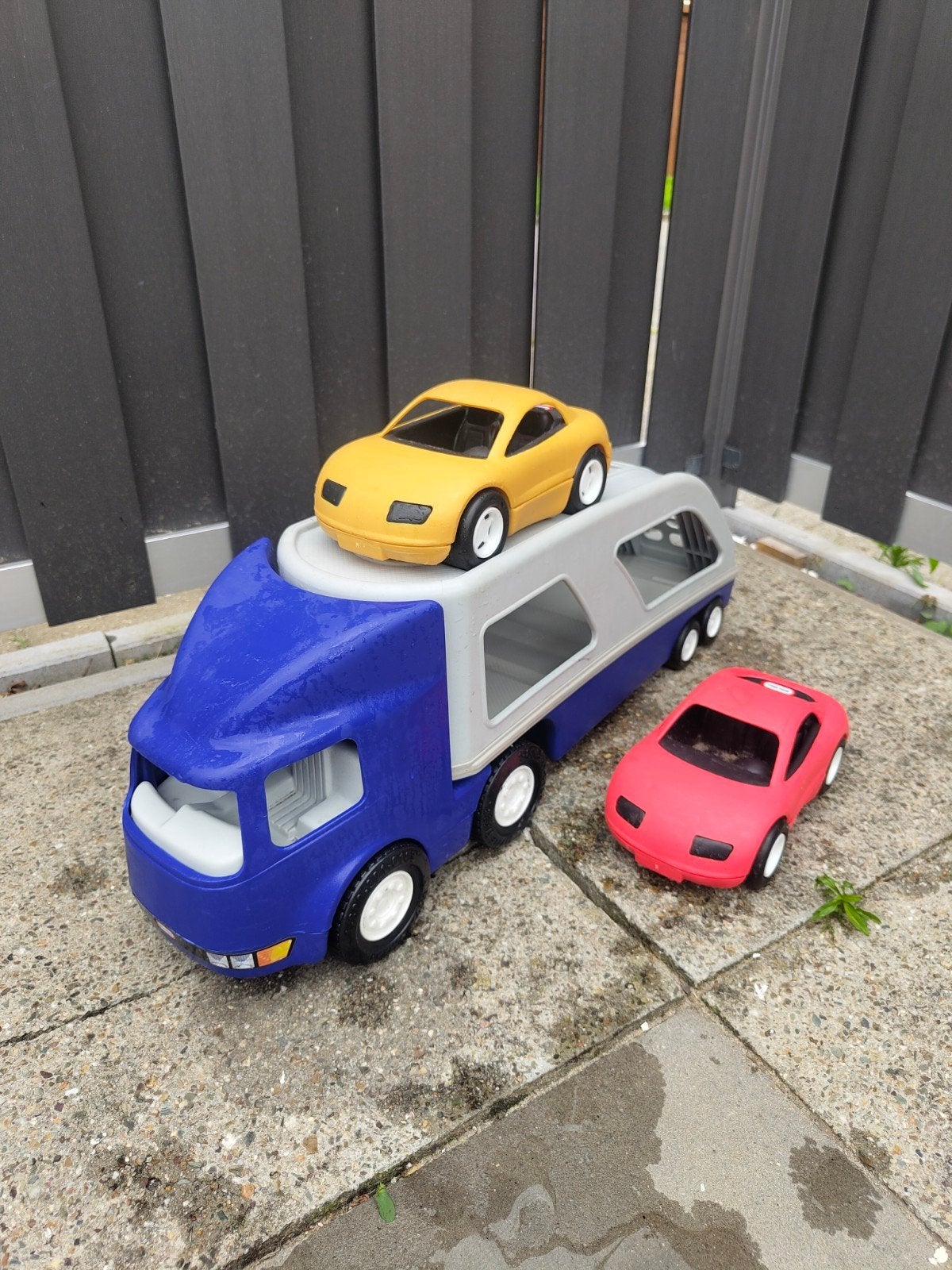 Little tikes  grote autotransport, Ophalen of Verzenden, Zo goed als nieuw