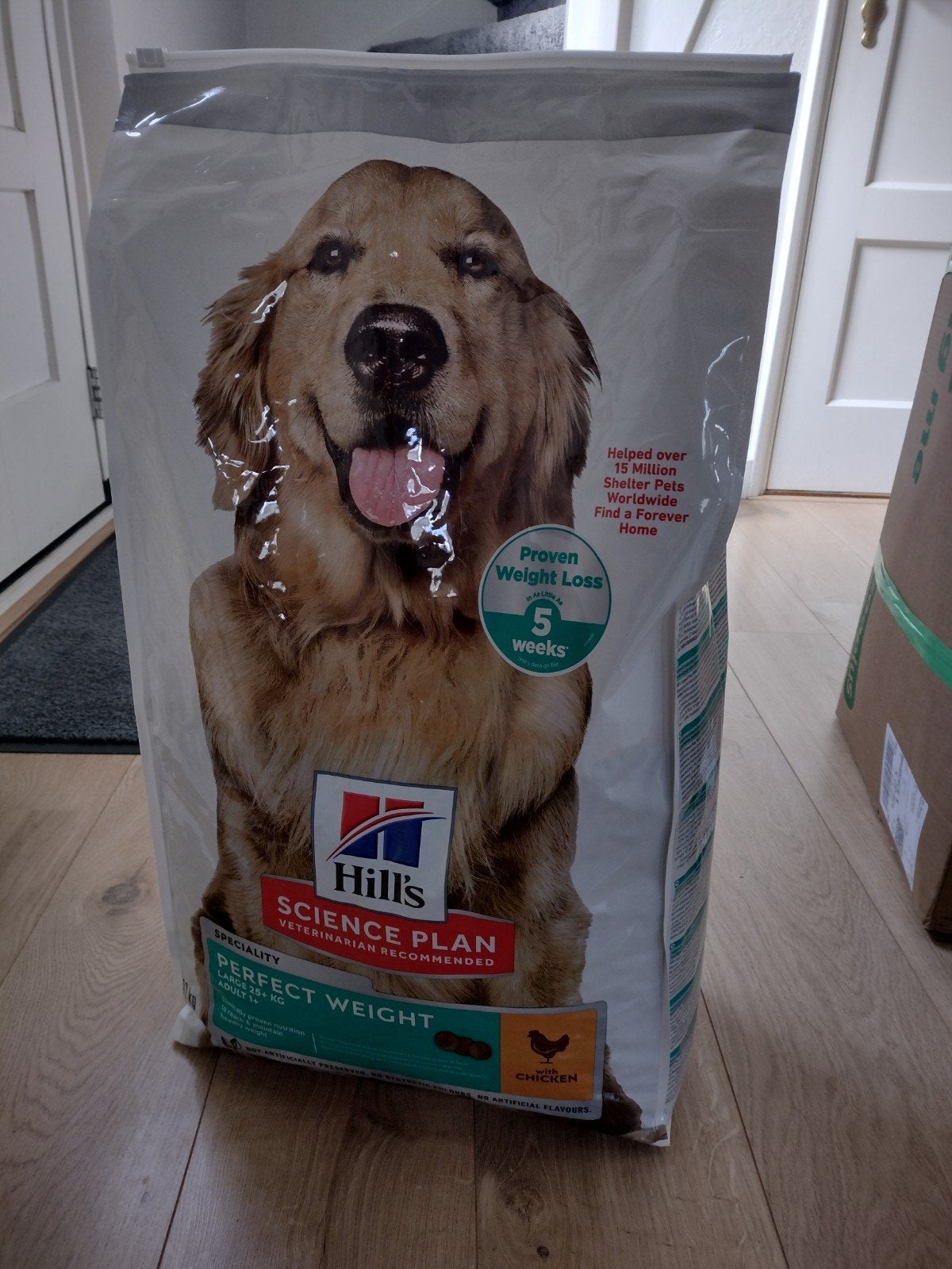 hills hondenvoer >1 jaar,  perfect weight, Ophalen, Hond