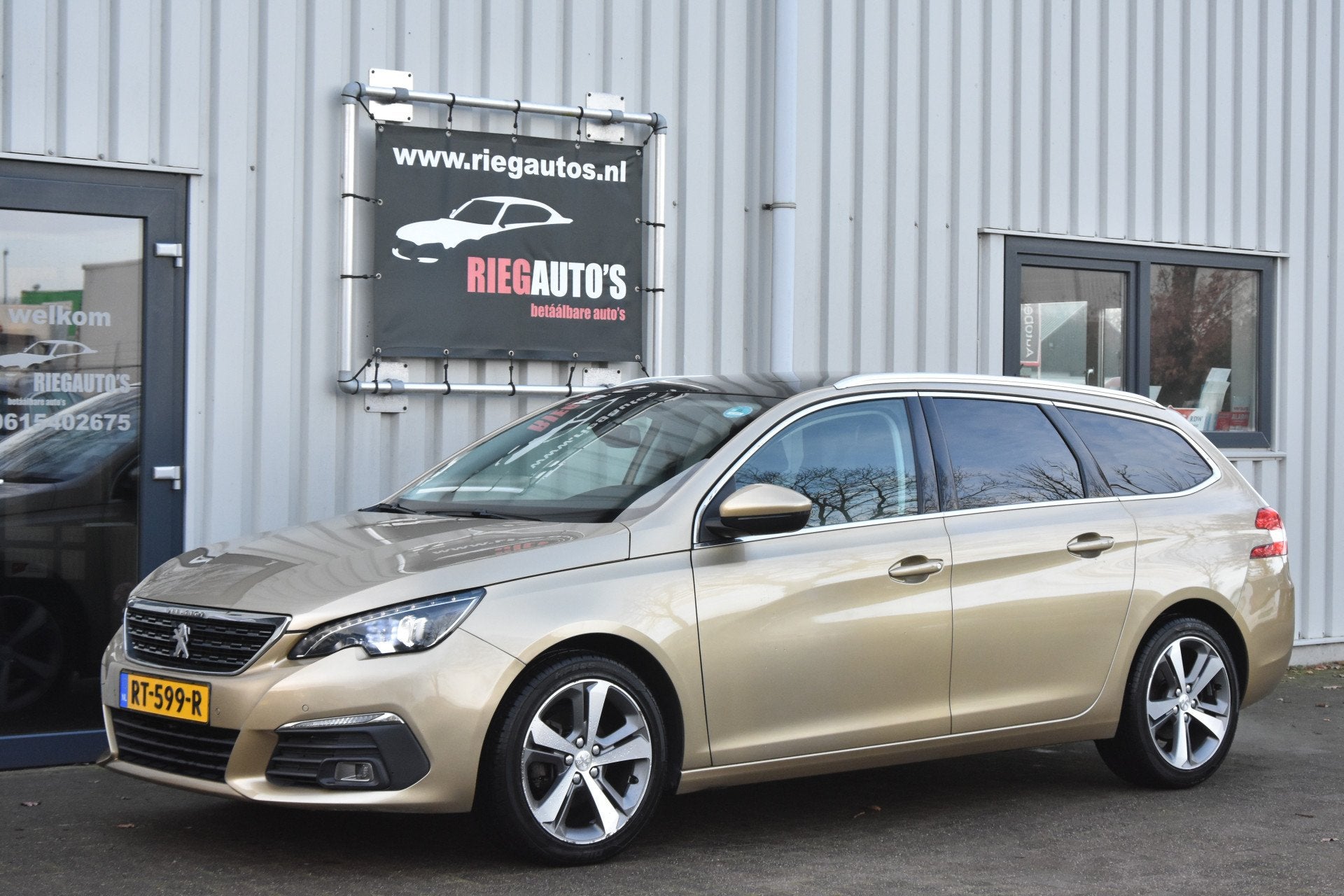 Peugeot 308 SW – 2018 | Navigatie | Leder | 6-versnellinge, Auto's, Voorwielaandrijving, Parkeersensor, Gebruikt, Euro 6
