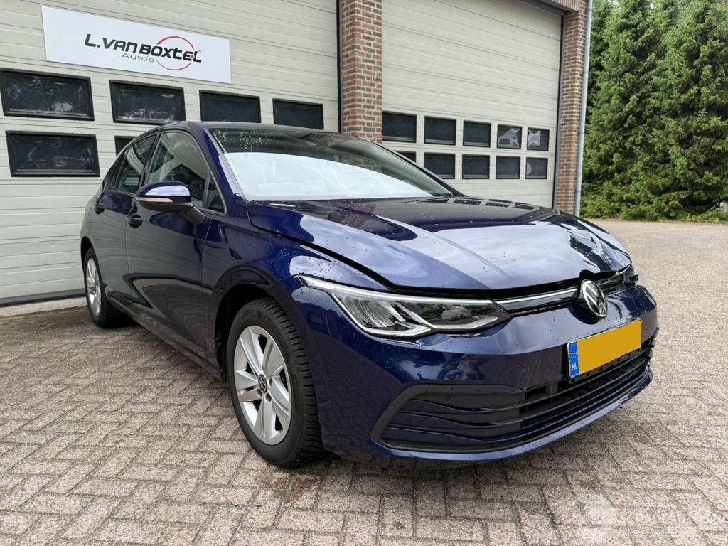 Volkswagen Golf 1.0 eTSI Life Automaat Virtual Clima 85065 K, Auto diversen, Schadeauto's, Automaat, Overige carrosserieën, Volkswagen