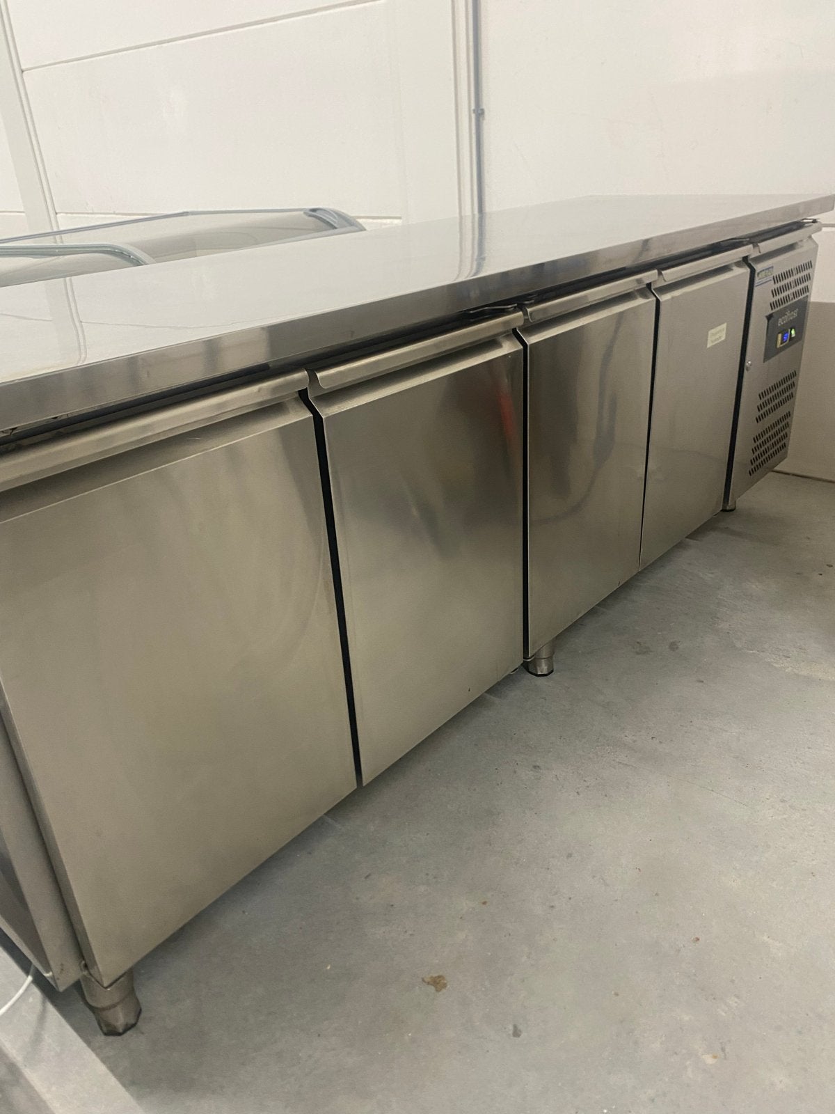 EcoFrost RVS Koelwerkbank - Horeca Koeling, Zakelijke goederen, Horeca | Keukenapparatuur, Ophalen, Gebruikt, Koelen en Vriezen