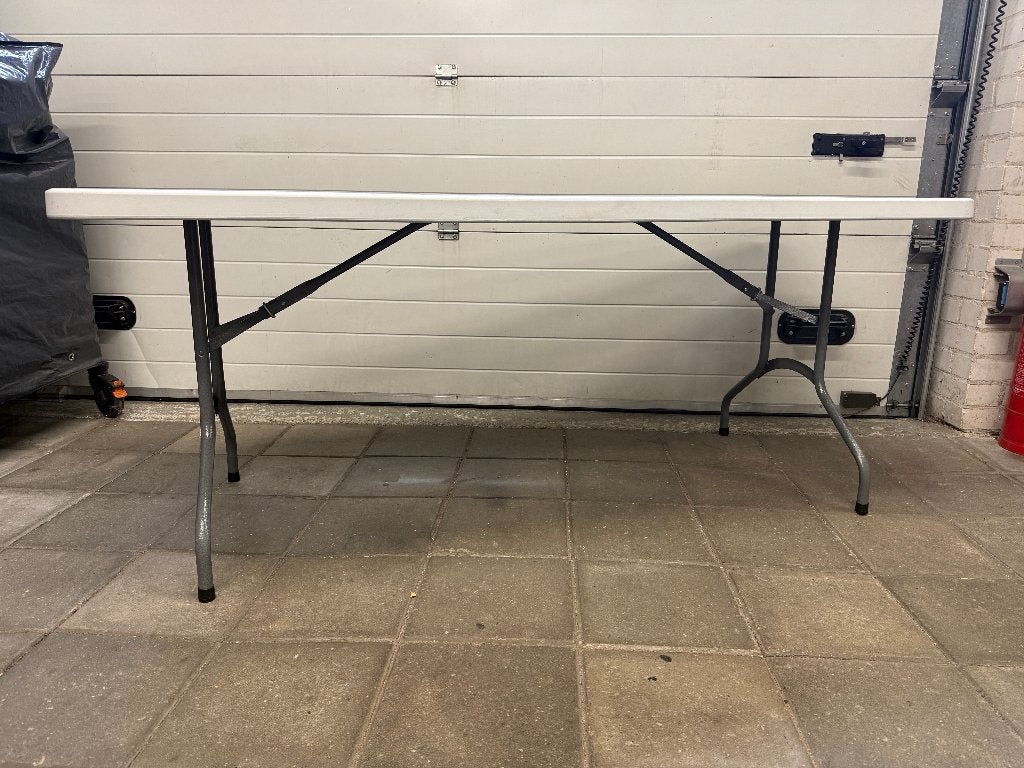 3x Sediamo buffettafel, dinertafel, horeca klaptafel, Ophalen, Kunststof, 50 tot 100 cm, Zo goed als nieuw
