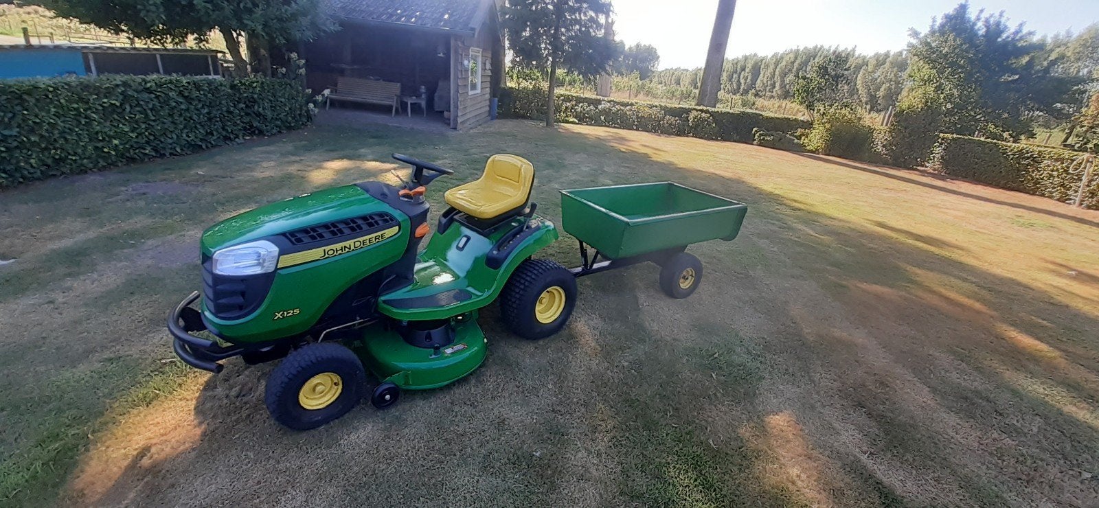 Gazonmaaier John Deere, Ophalen, 50 cm of meer