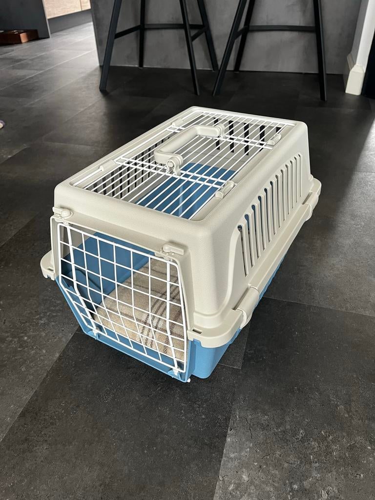 Ferplast Vervoersbox Atlas Open - voor katten/kleine honden, Ophalen of Verzenden, Zo goed als nieuw