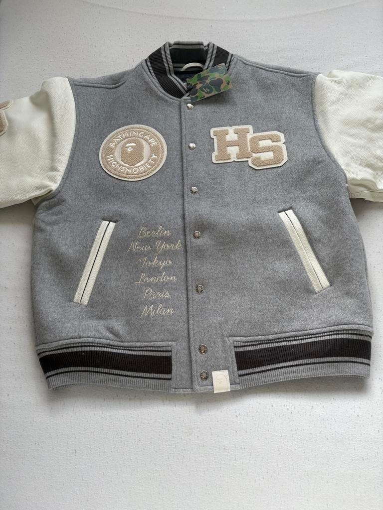 Bape X Highsnobiety, Verzenden, Nieuw, Maat 52/54 (L), Grijs