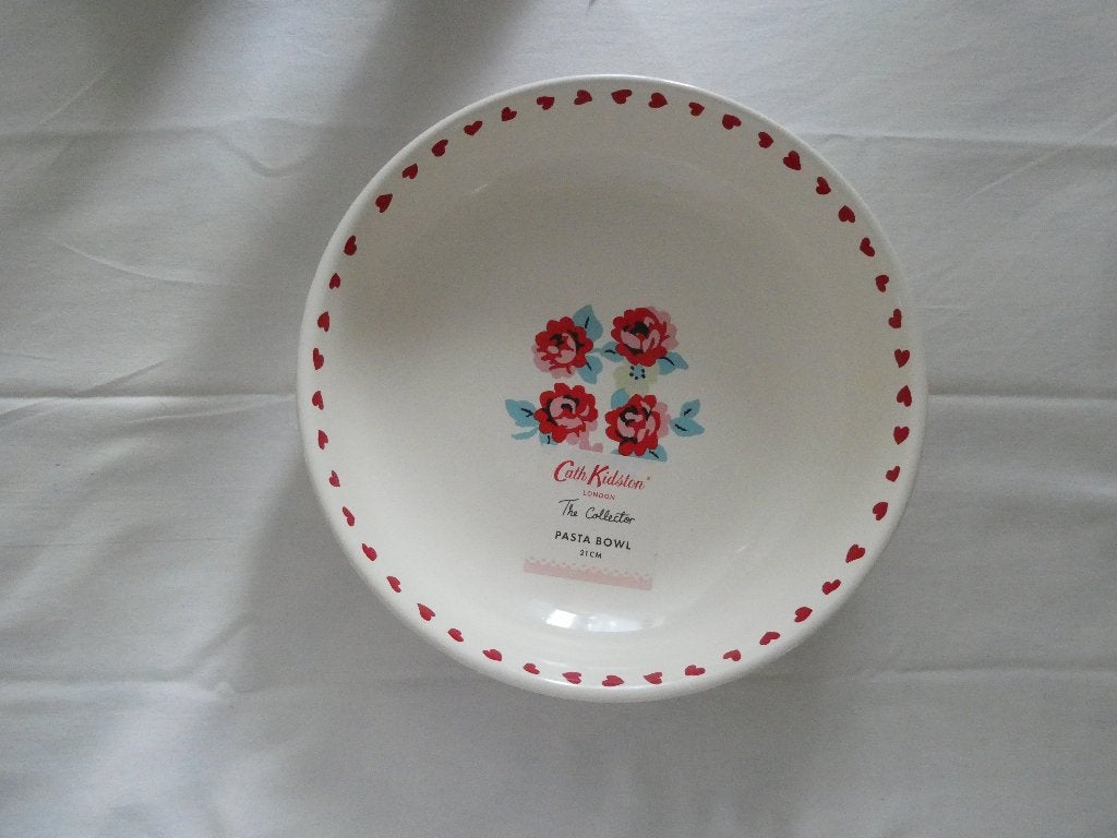 Cath Kidston Pasta Kom/Bowl/ Bord The Collector 21 cm Nieuw, Huis en Inrichting, Overige merken, Keramiek, Landelijk/Boerenbont