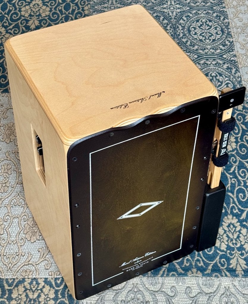 Meinl Artisan Edition Cajon +pickup, set met div. toebehoren, Ophalen, Zo goed als nieuw, Melodische percussie