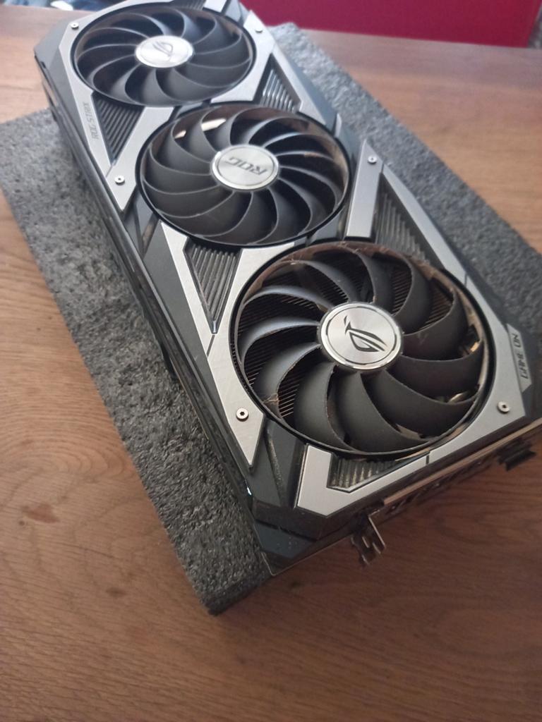Asus ROG Strix GeForce RTX 3090 OC 24 GB GDDR6X, Computers en Software, Videokaarten, Ophalen of Verzenden, Zo goed als nieuw