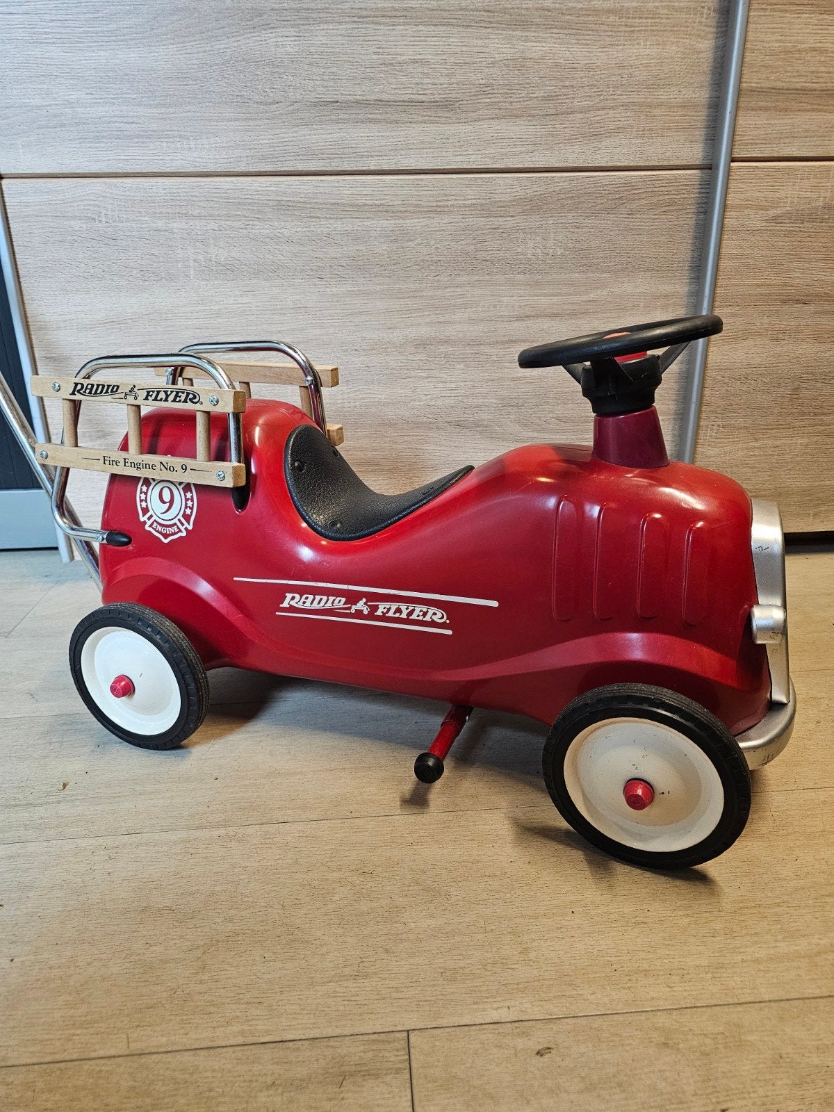 Radio Flyer Loopauto - Stevige Blikken Brandweerwagen, Ophalen, Gebruikt, Loopvoertuig