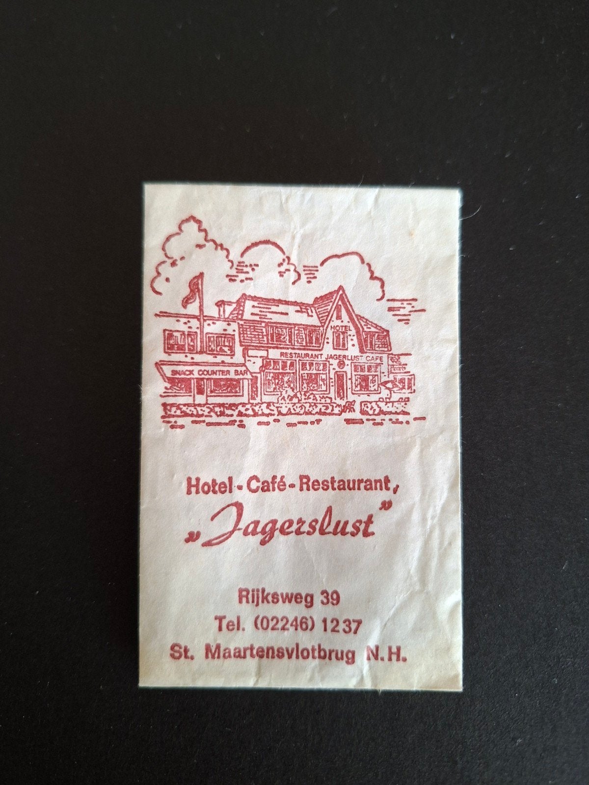 St.Maartensvlotbrug N.H., Hotel café rest. "Jagerslust", Verzenden, Nederland