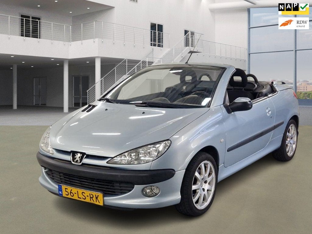Peugeot 206 CC 2.0-16V, Auto's, Peugeot, 136 pk, Gebruikt, 4 cilinders, Cabriolet