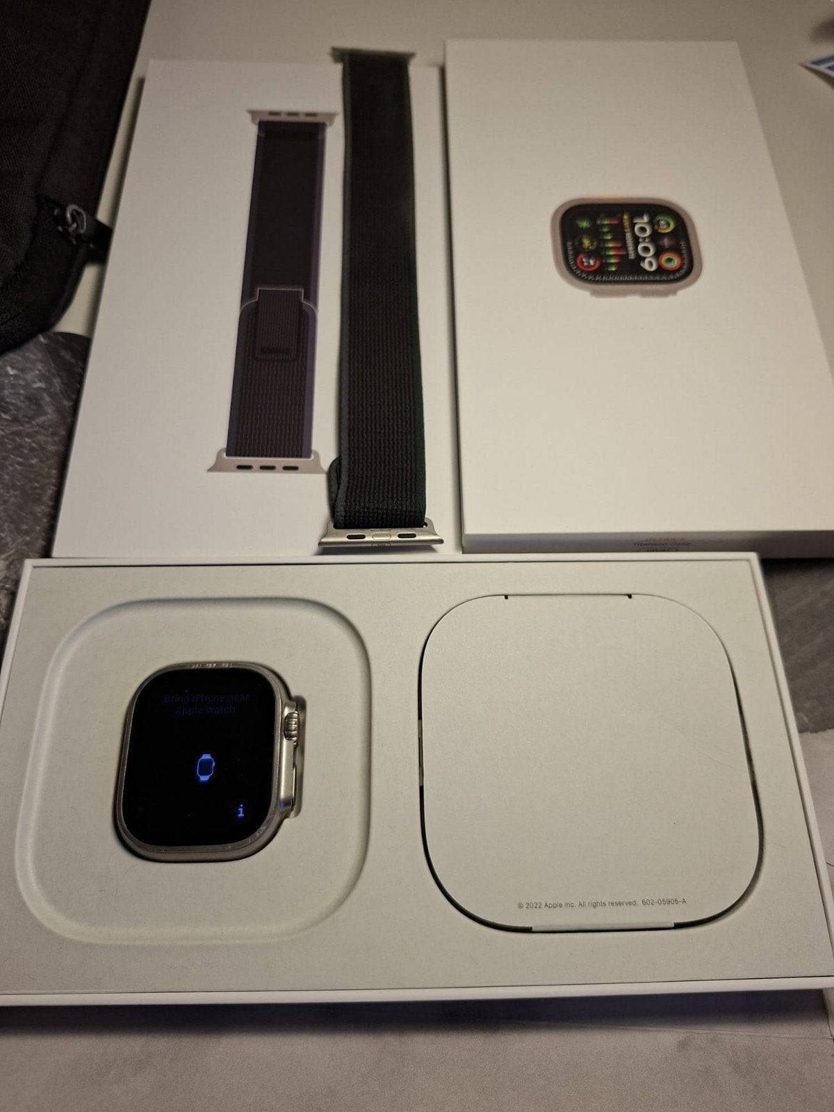 Apple watch Ultra 2, Ophalen, Blauw, IOS, Zo goed als nieuw