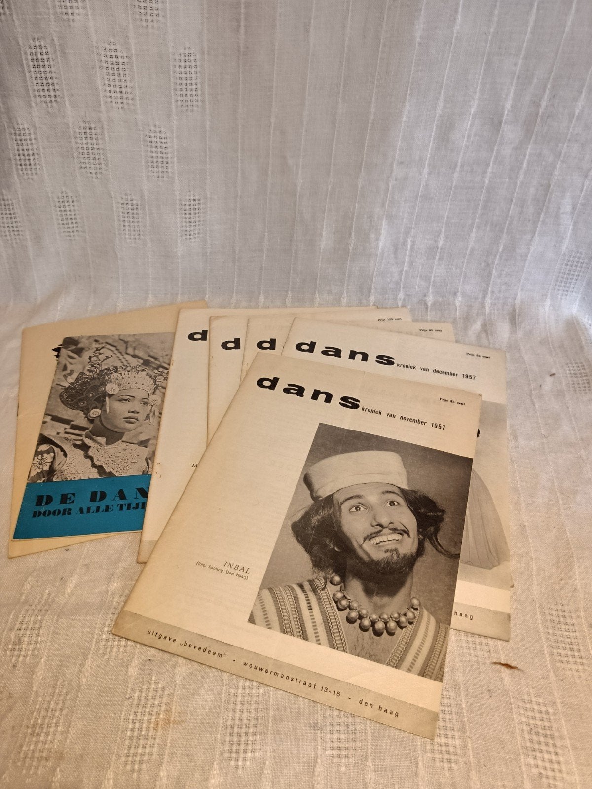 Vintage. 5x Dans Magazine  1957/58, Ophalen of Verzenden, Gelezen, Ballet of Musical