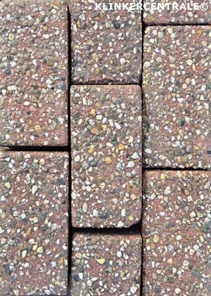 400m2 heide rood 22x11x8cm betonklinkers bkk bss oprit terra, Bij dit gebruikte product niet meer te achterhalen., Gebruikt, Verzenden
