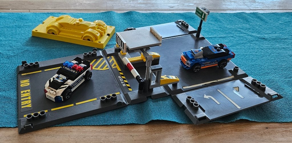 Lego 8197 Highway Chaos, Lego Racers, Gebruikt, Lego, Compleet, Ophalen of Verzenden