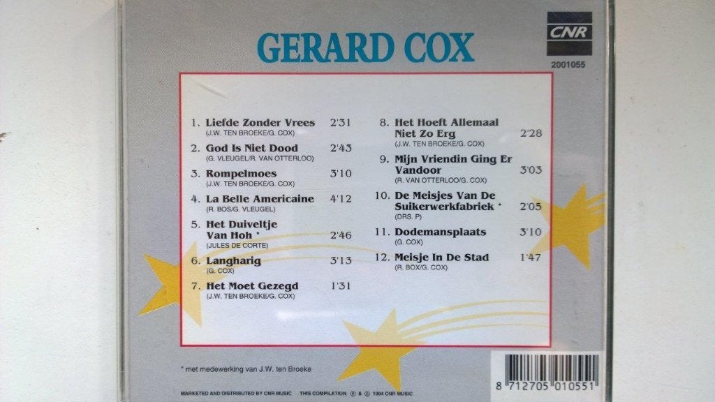 Gerard Cox - Gerard Cox, Ophalen of Verzenden, Zo goed als nieuw, Pop, Album