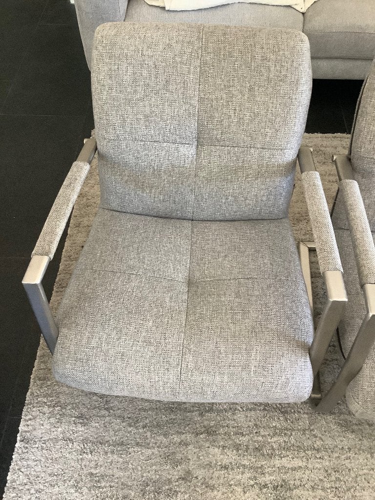 Fauteuils, Ophalen, 75 tot 100 cm, Zo goed als nieuw, Stof
