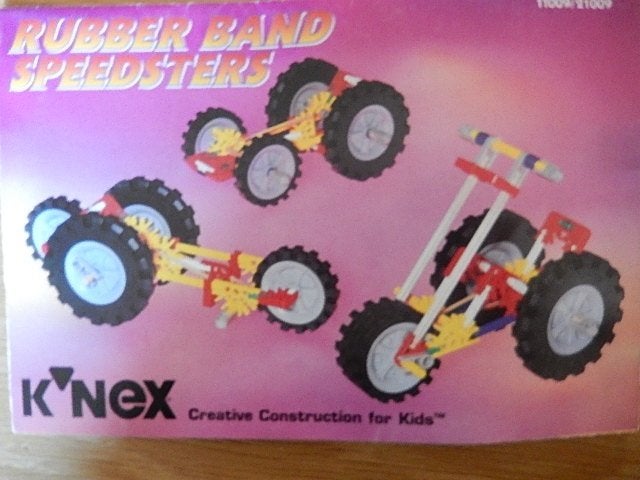 knex rubber band speedsters, Ophalen of Verzenden, Zo goed als nieuw, K'nex