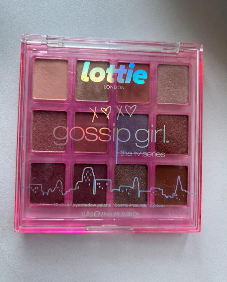 Lottie London x Gossip Girl Eyeshadow Palette, Ophalen of Verzenden, Zo goed als nieuw
