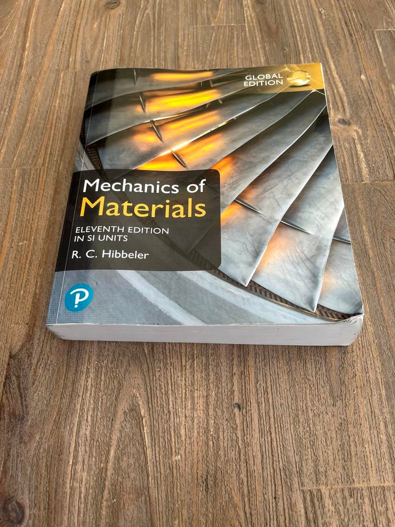Mechanics of Materials - R. C. Hibbeler (Global Edition), Ophalen of Verzenden, Beta, Zo goed als nieuw, HBO