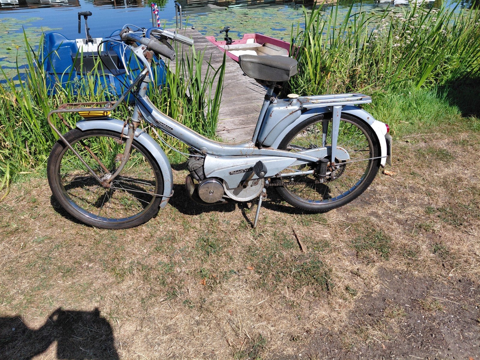 Mobylette bromfiets - Klassieke Franse charme, Ophalen, Gebruikt, Maximaal 45 km/u, Mobylette