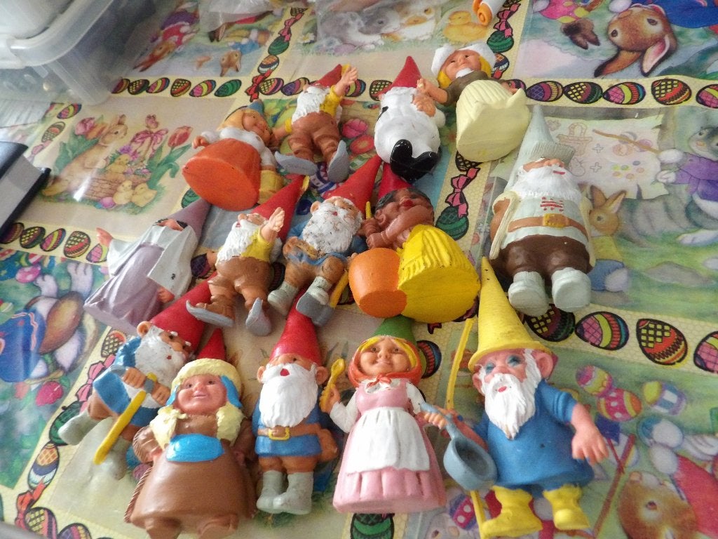 14 David de Kabouter figuurtjes, Verzamelen, Ophalen of Verzenden, Zo goed als nieuw