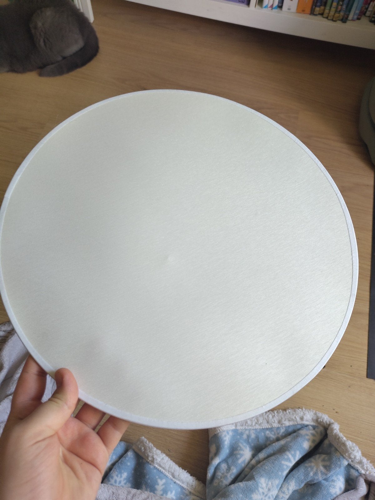 Diffuser voor lampenkap, Ophalen, 35 cm, Wit, Rond