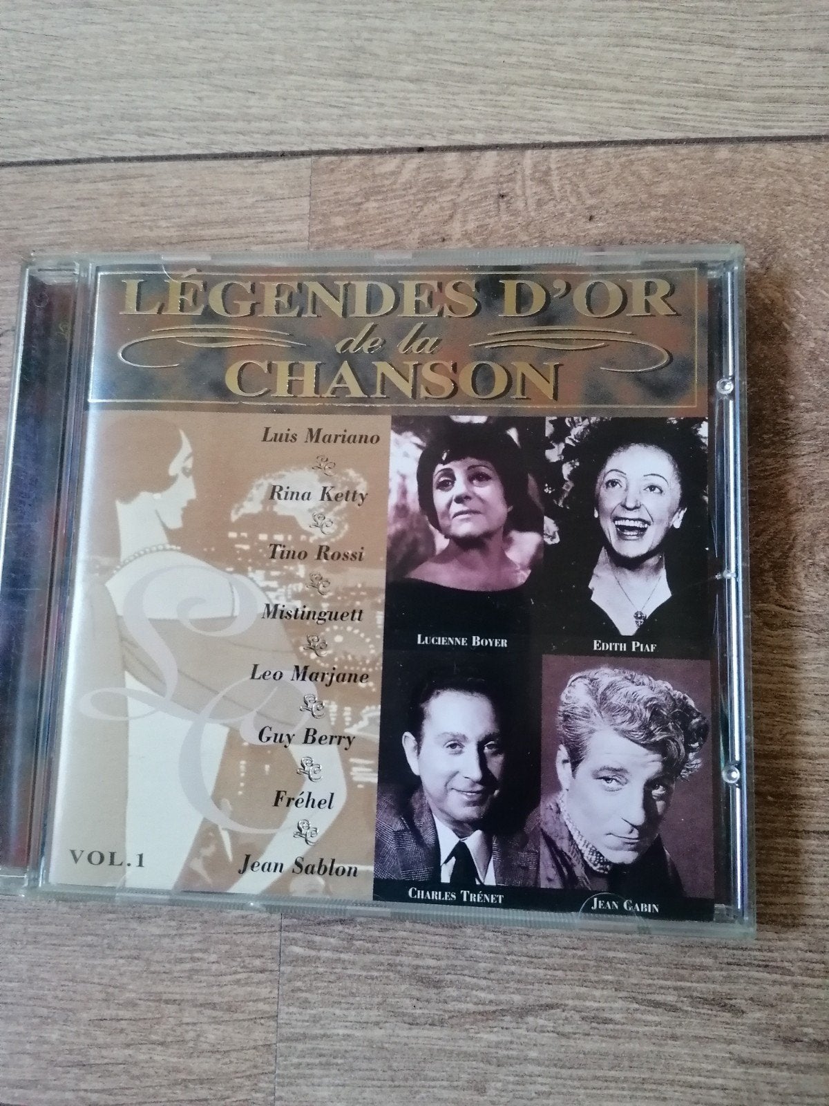Légendes d'Or de la Chanson Vol. 1 CD - Franse Klassiekers, Ophalen of Verzenden, Gebruikt