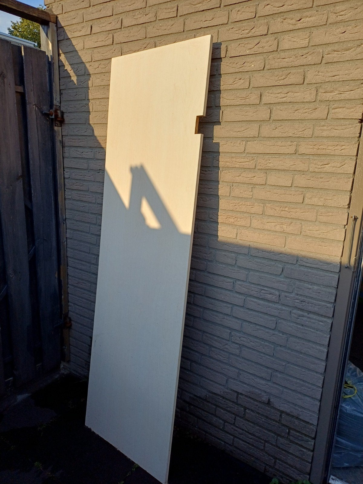 Gratis Bureablad, plaat 60xca. 200cm, Doe-het-zelf en Verbouw, Deuren en Horren, Ophalen, Gebruikt, Minder dan 80 cm, Binnendeur