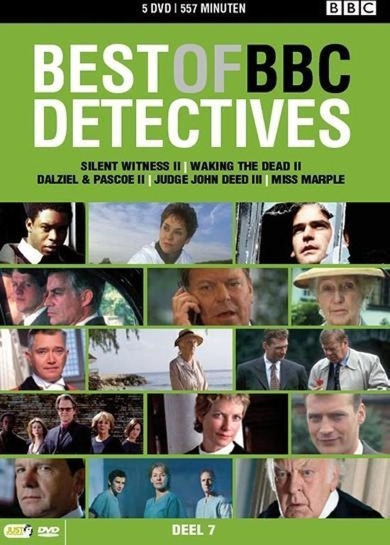 5 DVD Best Of BBC Detectives - Box 7, Cd's en Dvd's, Alle leeftijden, Ophalen, Zo goed als nieuw, Komedie