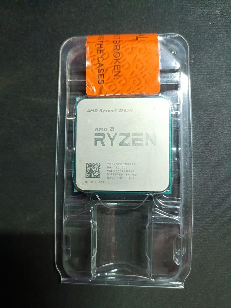AMD Ryzen 7 2700X Processor, Computers en Software, Processors, 8-core, AMD Ryzen 7 2700X, Nieuw, Ophalen of Verzenden