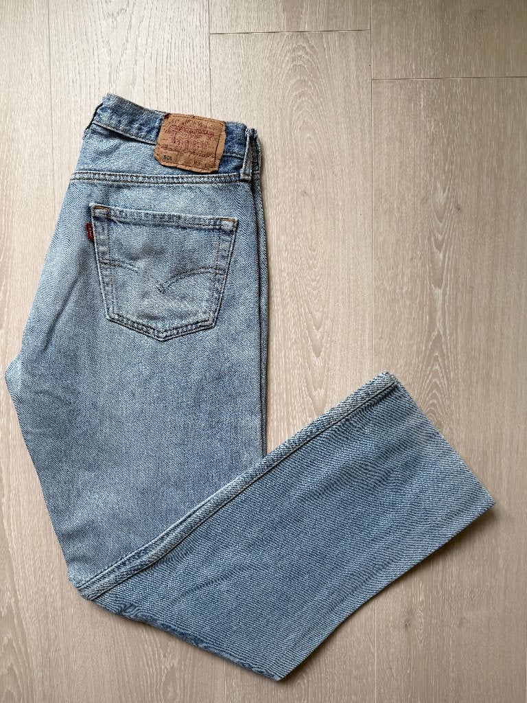 Levi's 501 Spijkerbroek W34L36, Blauw, ., Ophalen of Verzenden, Zo goed als nieuw