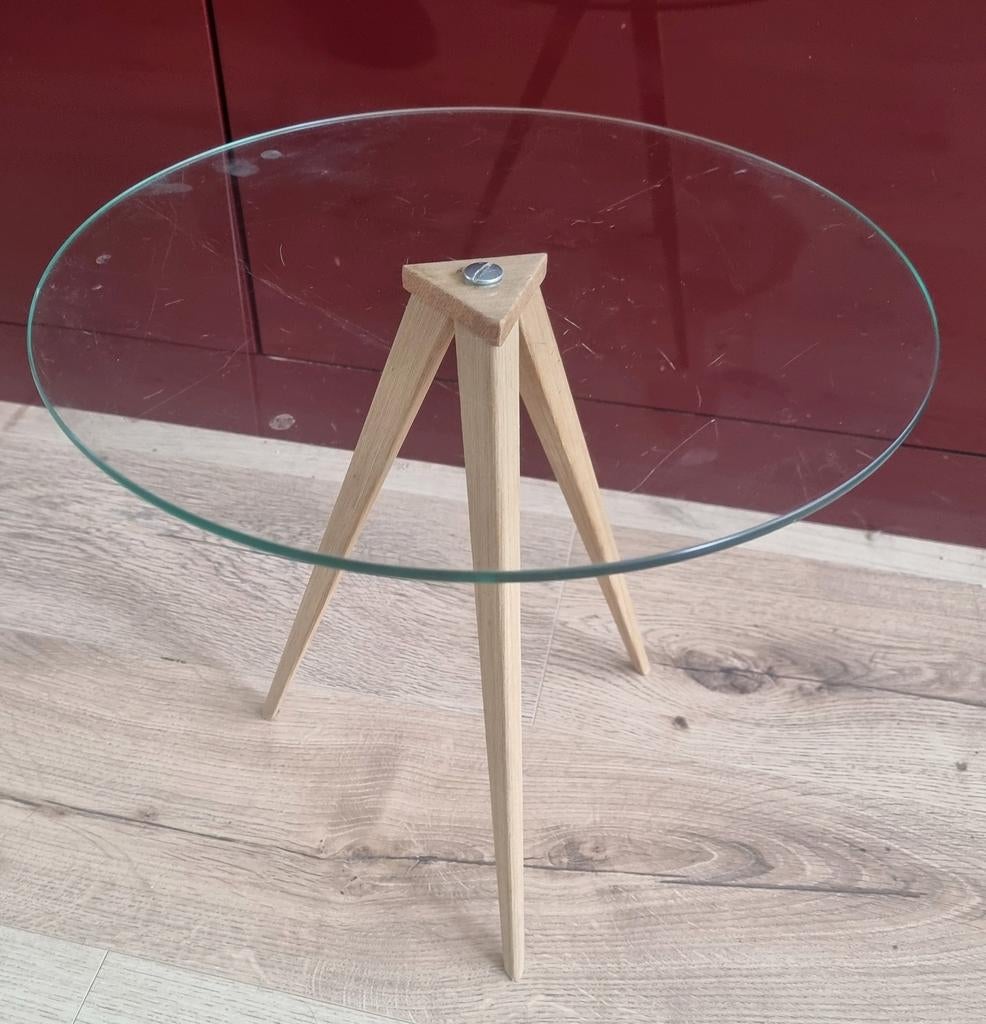 Klein  bijzettafeltje, Ophalen, Minder dan 45 cm, Minder dan 55 cm, Rond