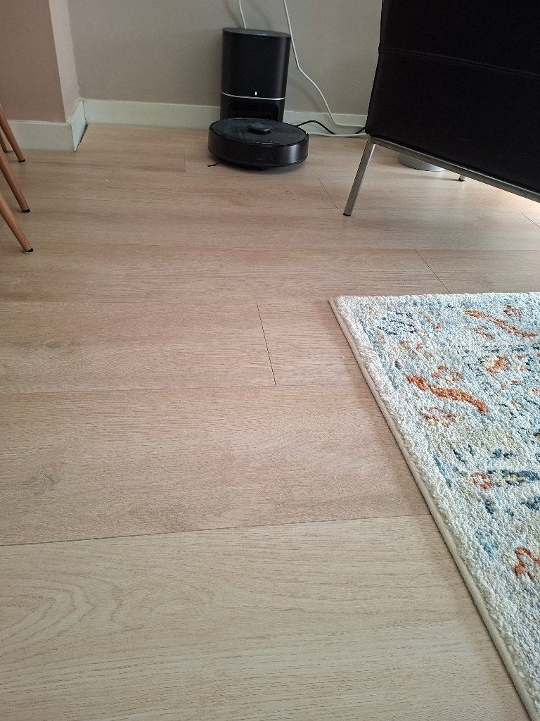Gratis Laminaat Signature extra breed beige eiken, Ophalen, Zo goed als nieuw, 25 tot 50 m², Laminaat