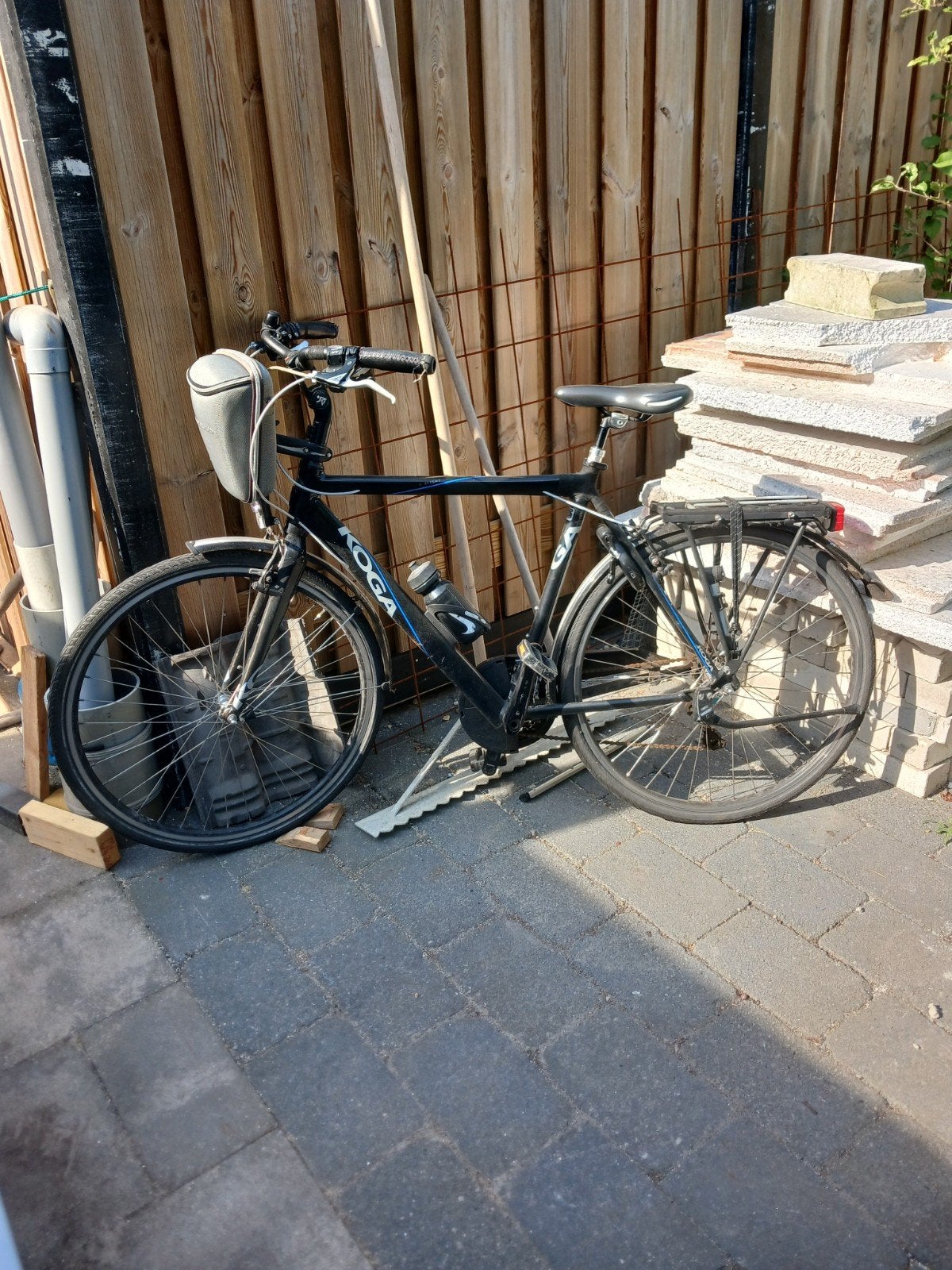 Koga herenfiets met 30 versnellingen, Fietsen en Brommers, Fietsen | Heren | Herenfietsen, Gebruikt, Velgrem, Versnellingen, 53 tot 57 cm