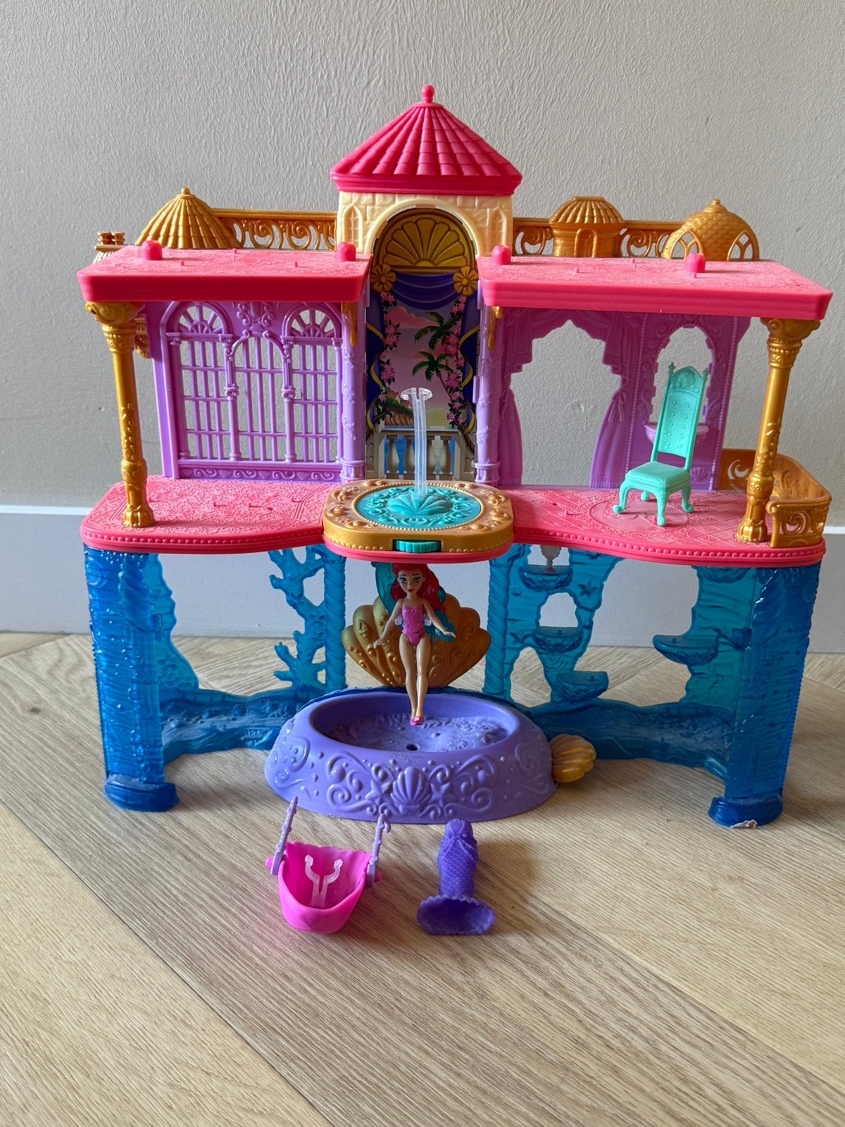 Disney Ariël Kasteel Speelset met Pop, Ophalen, Gebruikt, Overige typen