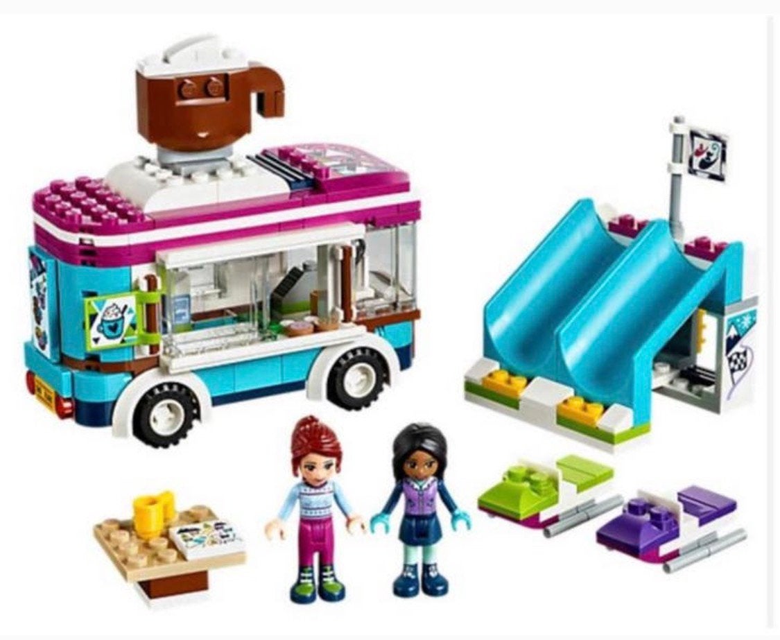 Lego Friends Winter Koek en Zopiewagen 41319, Kinderen en Baby's, Speelgoed | Duplo en Lego, Ophalen, Compleet, Gebruikt, Lego