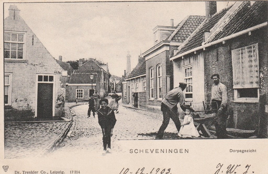 Scheveningen, Ophalen of Verzenden, Voor 1920, Gelopen, Zuid-Holland