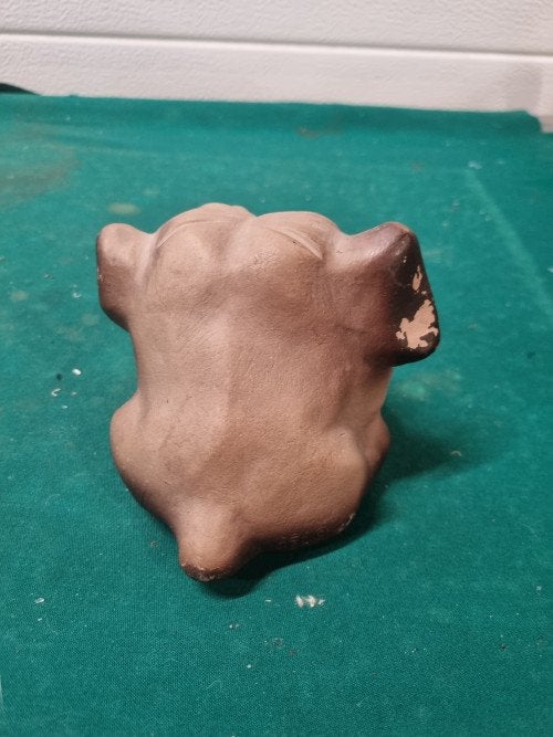 beeld hond bulldog vintage, Verzamelen, Ophalen of Verzenden