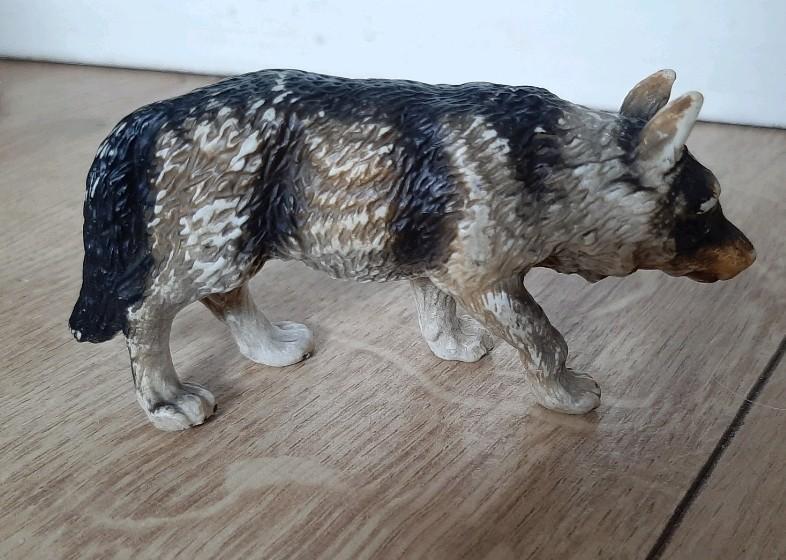 Schleich wolf 14223, Ophalen of Verzenden, Zo goed als nieuw, Wild dier, Beeldje of Figuurtje