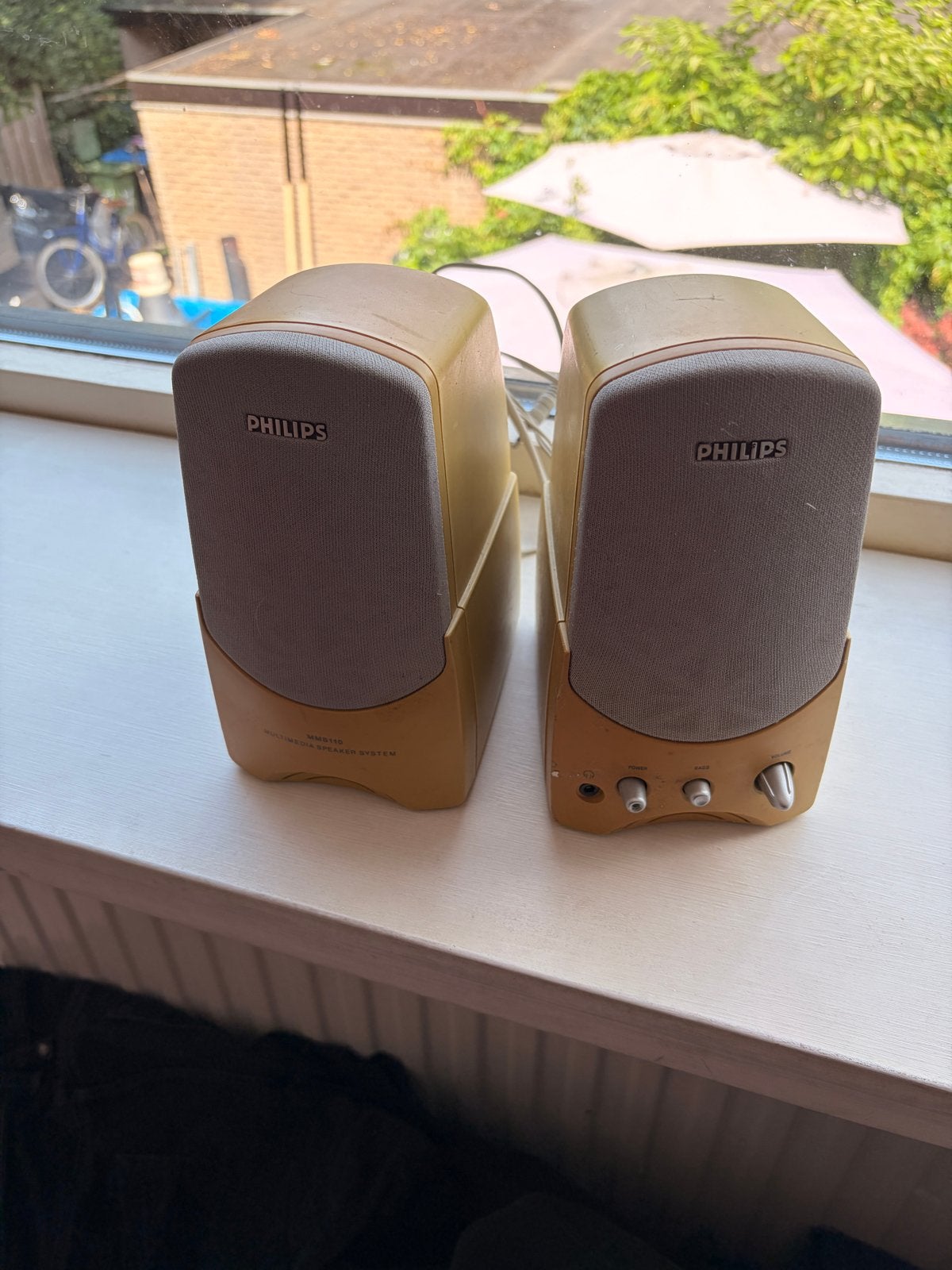 Philips MMS205 Multimedia Luidsprekers - Gebruikt, Ophalen of Verzenden, Gebruikt, Audiokanaal 2