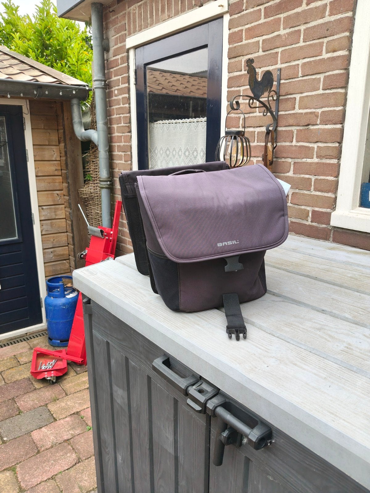 Basil fietstassen met " mik " bevestiging, Ophalen of Verzenden