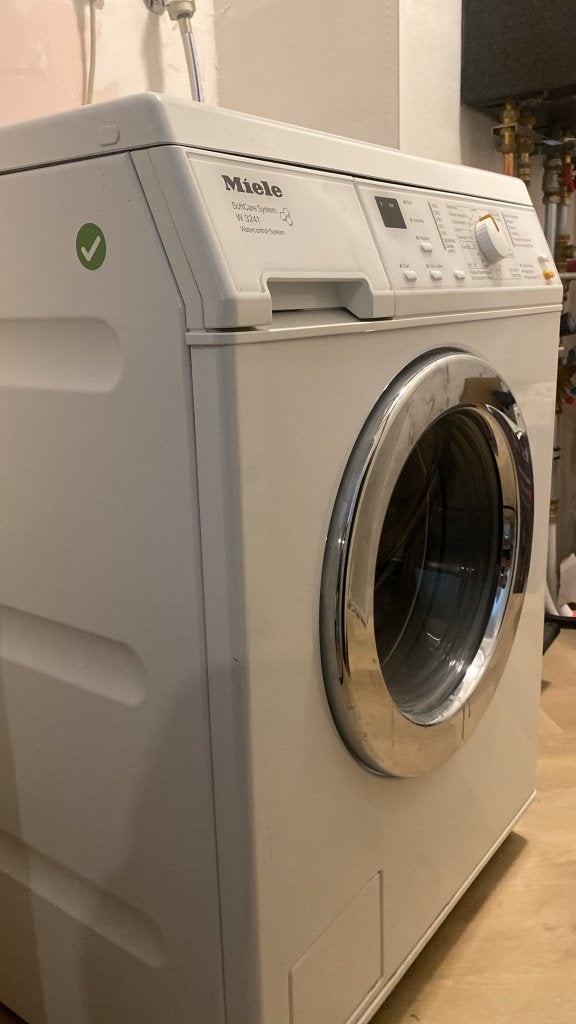 MIELE W 3241 WPS WASMACHINE 6 KG 1400T, Witgoed en Apparatuur, Wasmachines, Refurbished, Voorlader, 6 tot 8 kg, 85 tot 90 cm, 1200 tot 1600 toeren