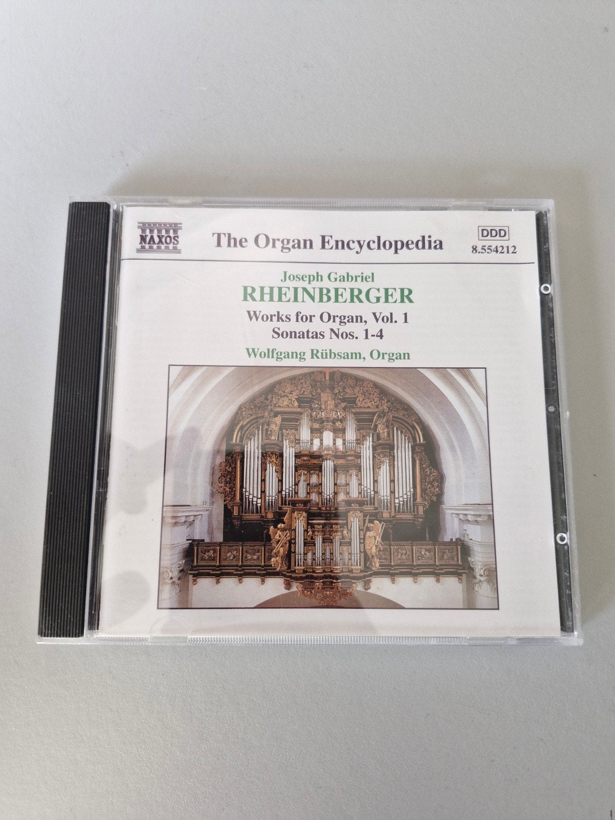 CD: Wolfgang Rübsam speelt Rheinberger op orgel Fulda, Overige componisten, Overige typen, Ophalen of Verzenden, Zo goed als nieuw