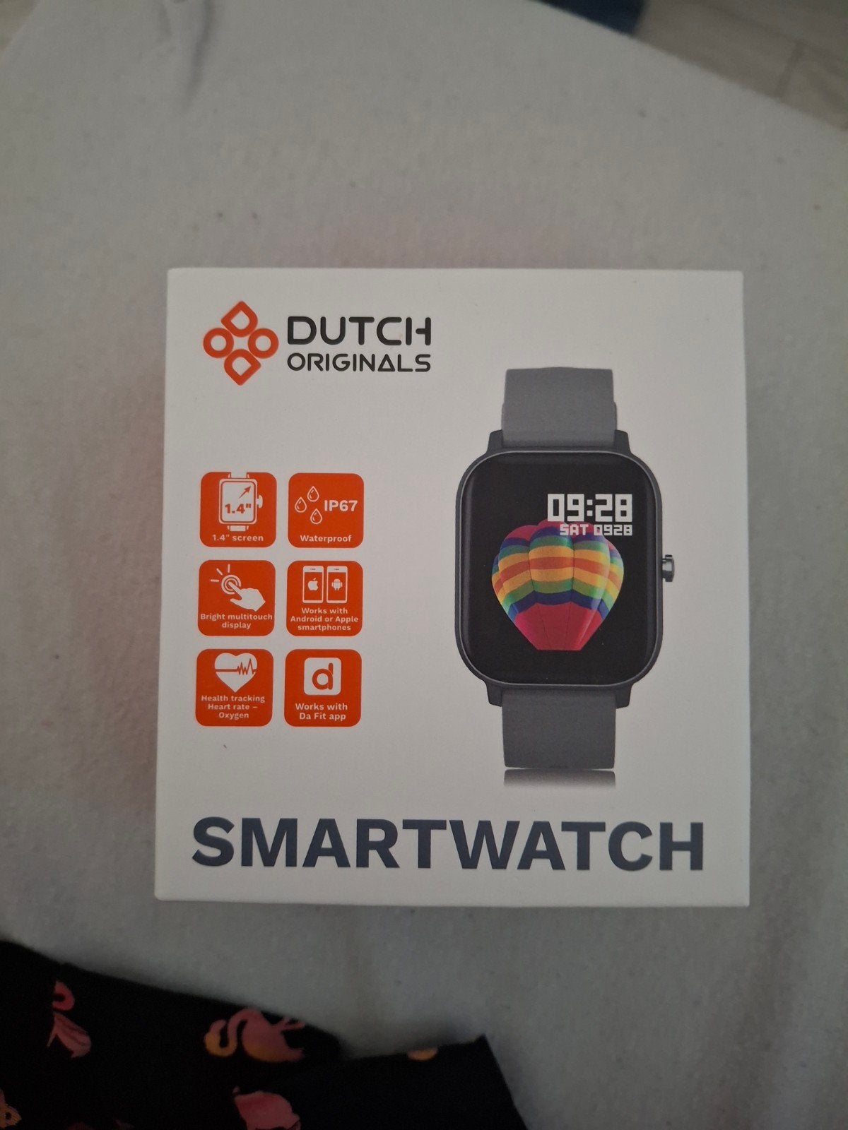 Dutch Originals Smartwatch - Nieuw en Ongebruikt, Ophalen, Dutch Originals, Nieuw, Waterdicht