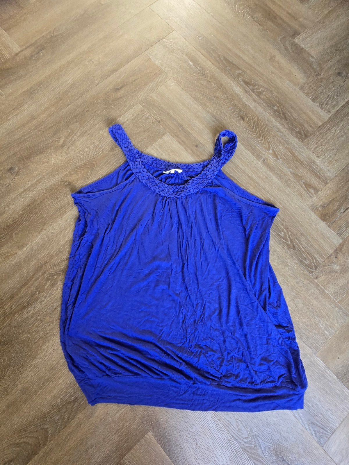 Kobaltblauwe top Miss Etam maat 52, Kleding | Dames, Ophalen, Zo goed als nieuw, Shirt of Top