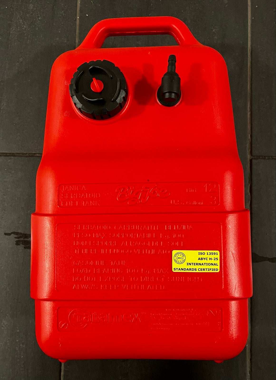 Big Joe 12L Externe Brandstoftank Benzinetank, Watersport en Boten, Ophalen, Gebruikt, Motor en Techniek