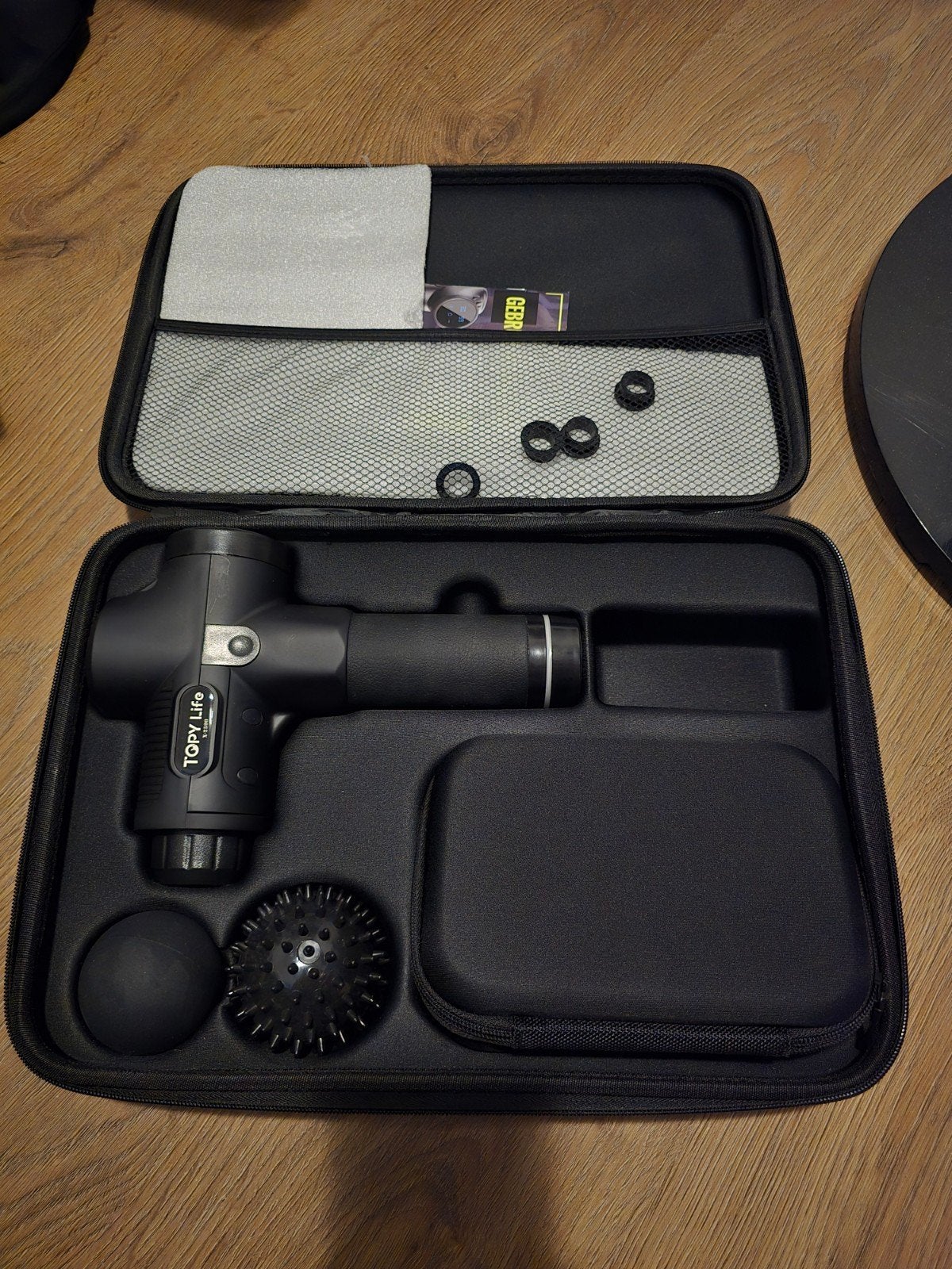 Massage gun TQPY - Zo goed als nieuw (excl. oplader), Ophalen of Verzenden, Zo goed als nieuw, Apparaat