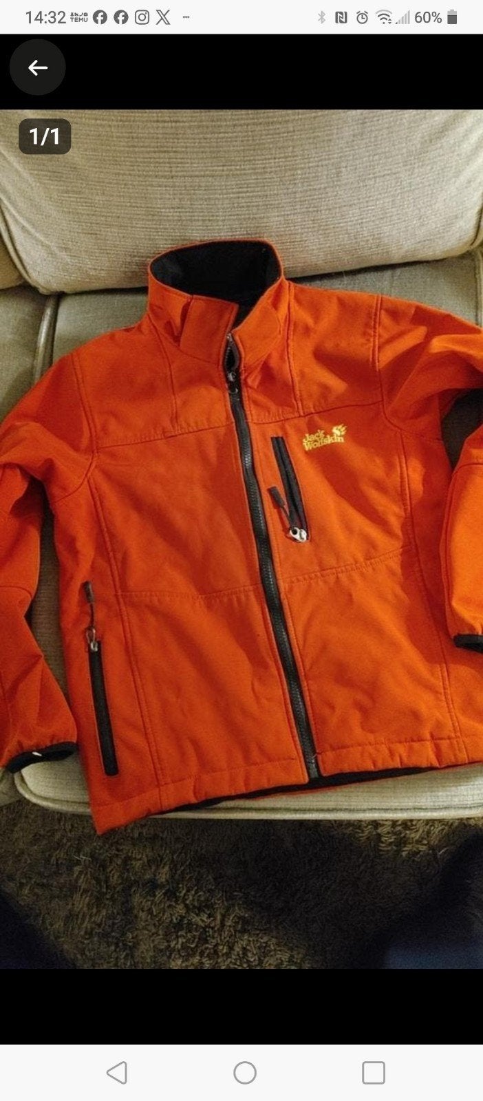 Jack Wolfskin softshell jas voor kind ca. 10 jaar, Kinderen en Baby's, Gebruikt, Jongen of Meisje, Jack Wolfskin, Ophalen of Verzenden