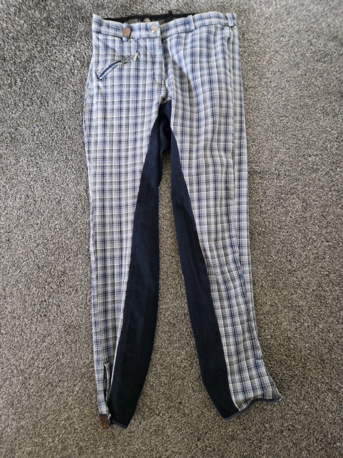paardrijden broek  maat 158, Dieren en Toebehoren, Paardrijkleding, Blauw, Gebruikt, Overige maten, Kinderen